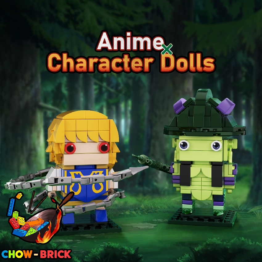 BuildMoc F-C10105 HUNTER×HUNTER Kurapika & Meruem - ChowBrick Store