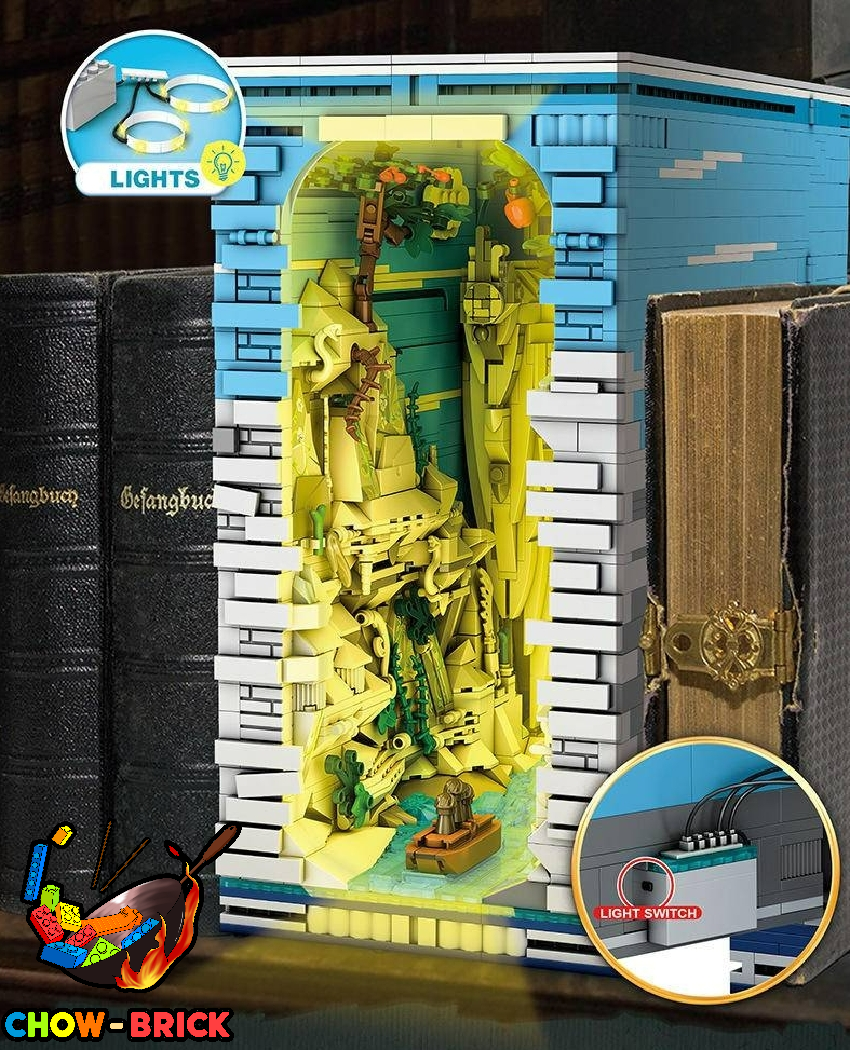 Reobrix 66039 Book of The Kings Fantasy Argonath Bookcase w