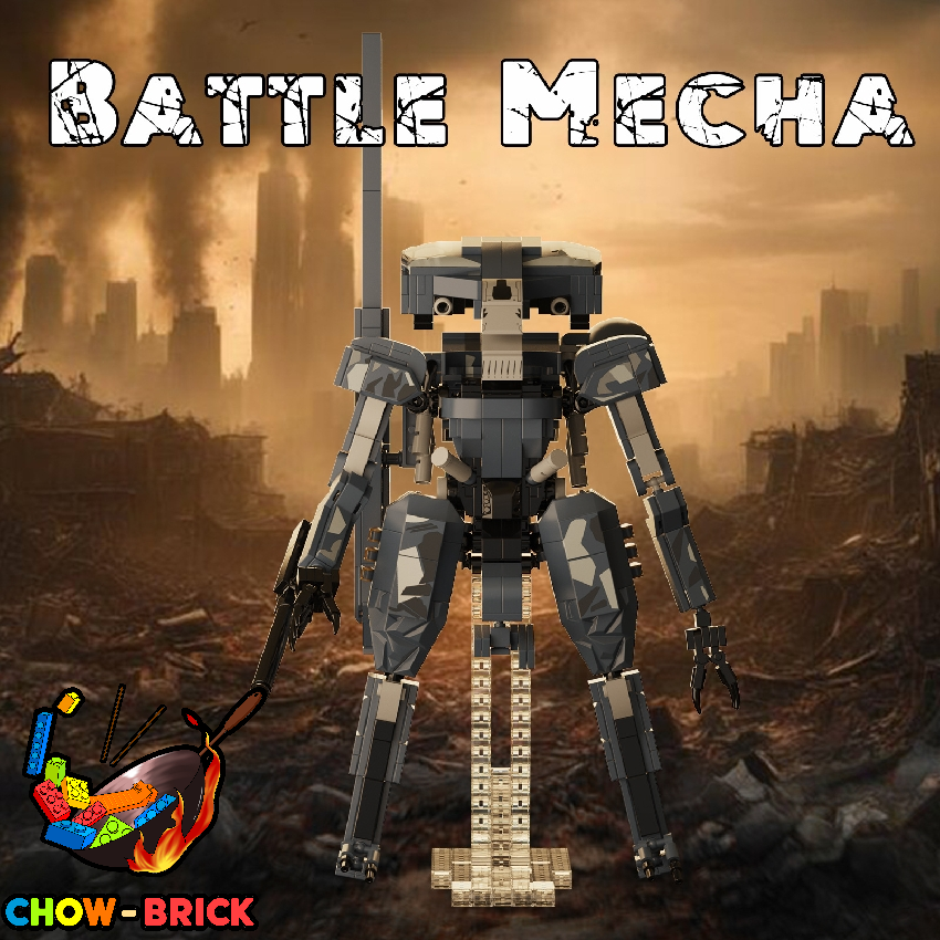 BuildMoc F-C9921 Metal Gear Sahelanthropus Mecha Robot - ChowBrick