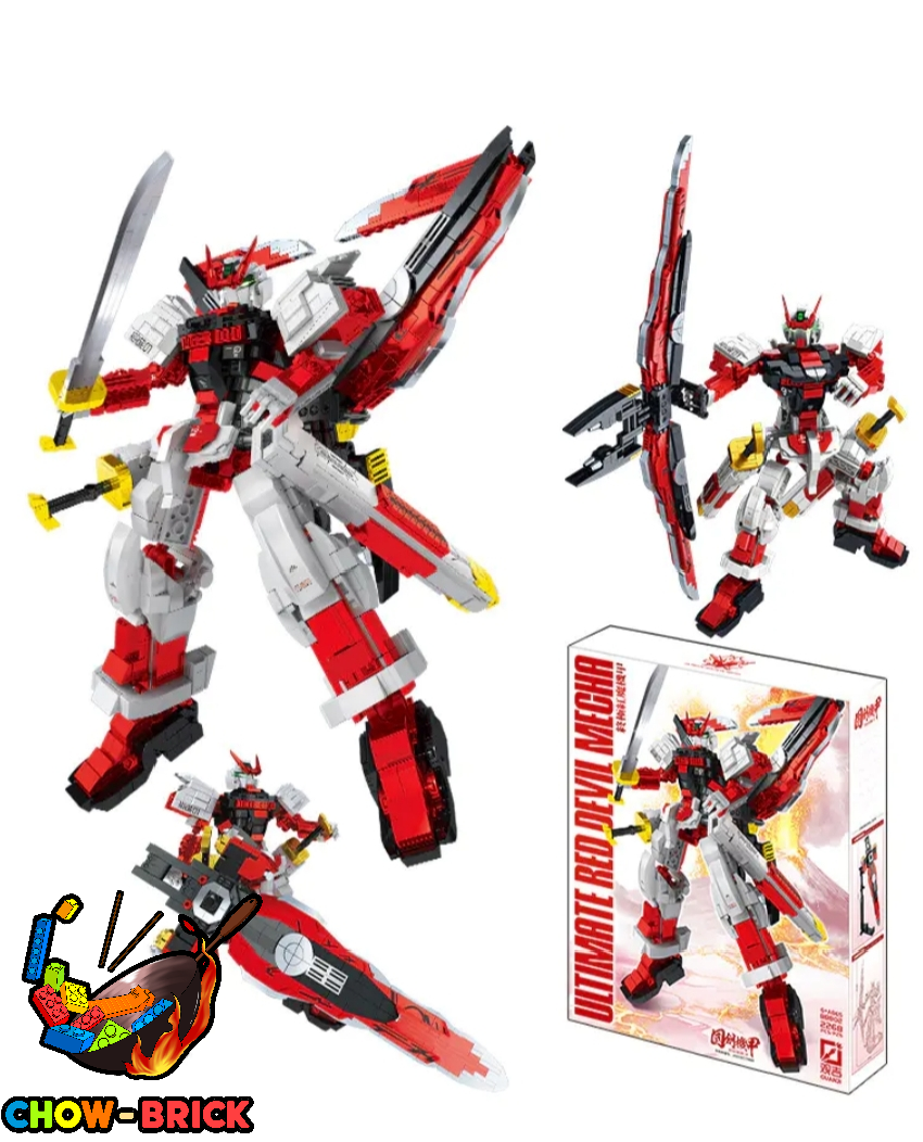 GUANJI BB802 Ultimate Red Devil Mecha Gundam Astray Red Frame