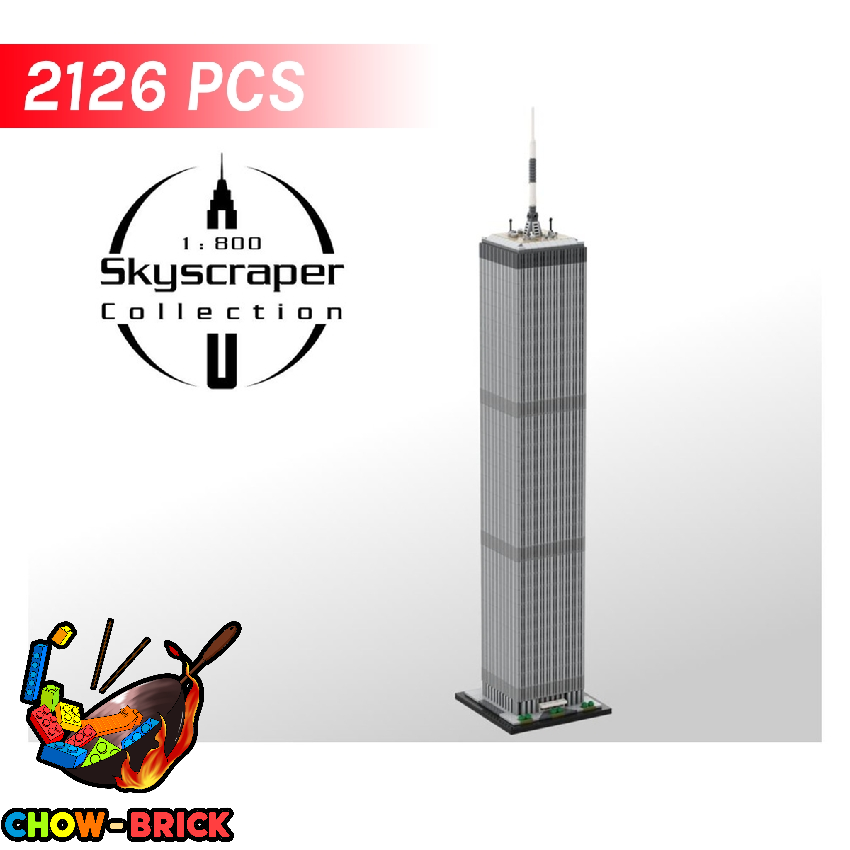 MOC 127129 World Trade Center - ChowBrick Store