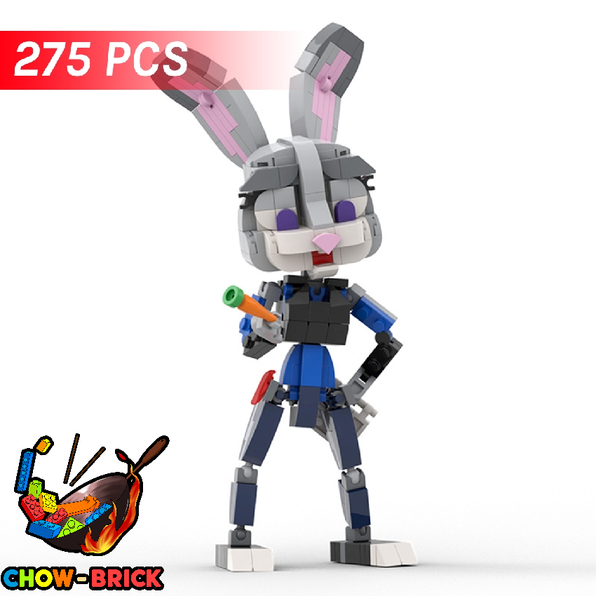 BuildMoc C9756 Zootopia Judy Hoppes - ChowBrick Store