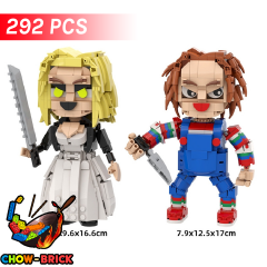 BuildMoc C9627 Horror Chucky & Tiffany - ChowBrick Store