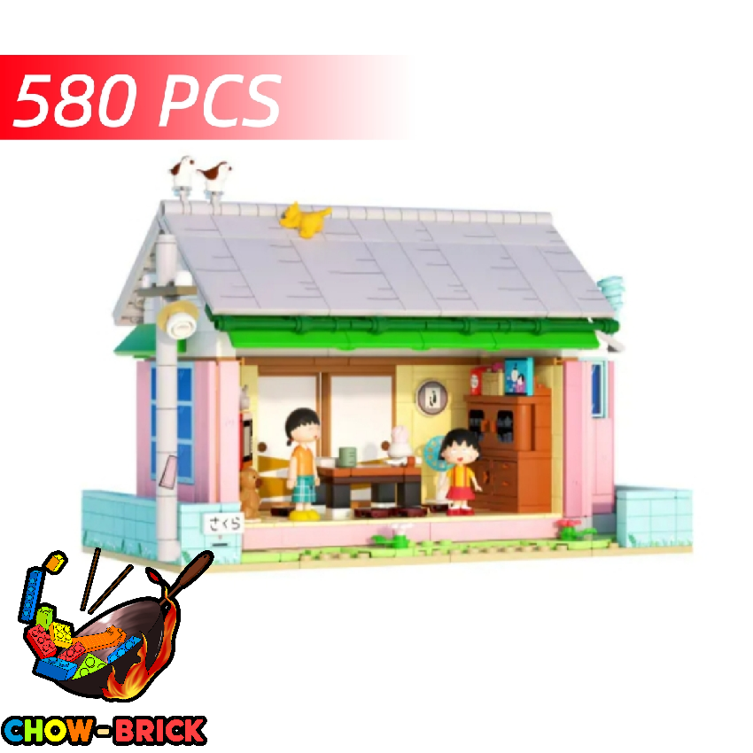 Wekki 516413 Chibi Maruko-Chan Living Room w/ Lights - ChowBrick Store