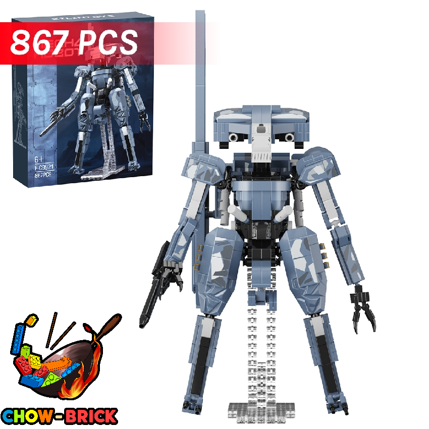 BuildMoc F-C9921 Metal Gear Sahelanthropus Mecha Robot