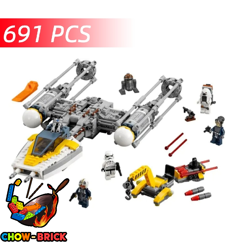 4th Party 65008 Y-Wing Starfighter - ChowBrick Store