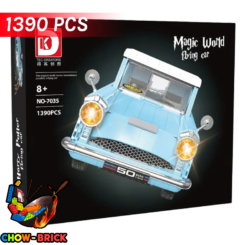 DK 7035 Magic World Flying Car - ChowBrick Store