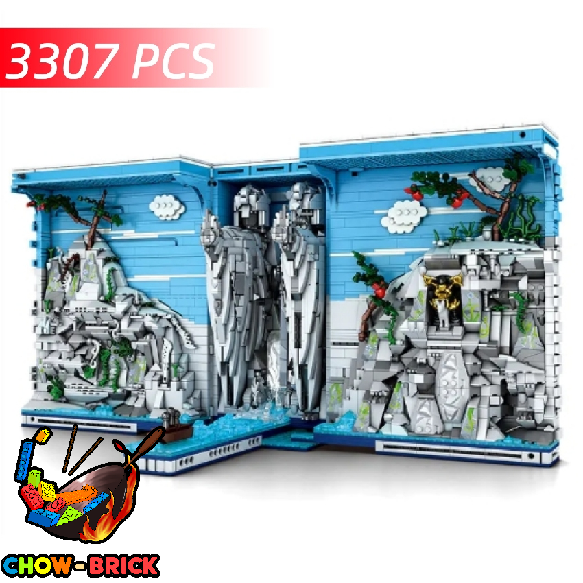 Reobrix 66039 Book of The Kings Fantasy Argonath Bookcase w