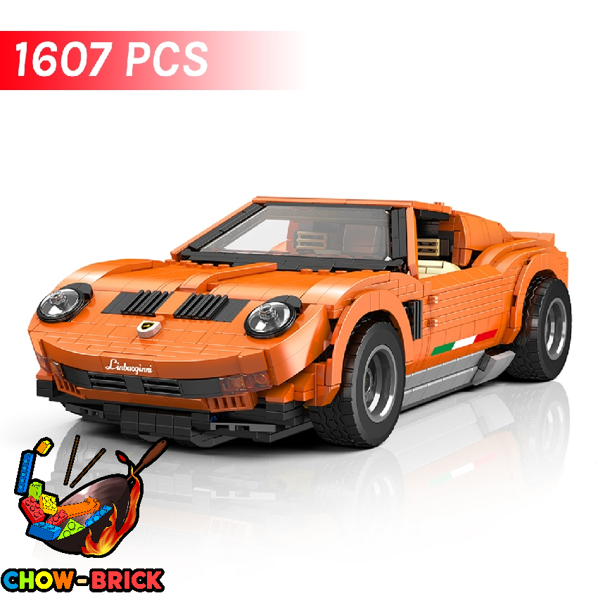 Mould King 10116 Lamborghini Miura / Mura Sports Car - ChowBrick Store
