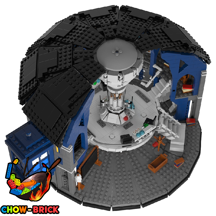 BuildMoc C10186 Doctor Who 12th Twelfth Doctor Tardis - ChowBrick
