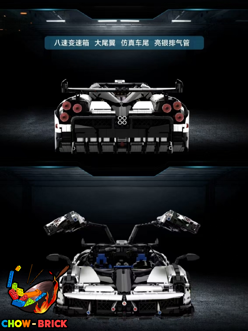 MOC 1/8 MOC002 Pagani Huayra BC Static Version - ChowBrick Store