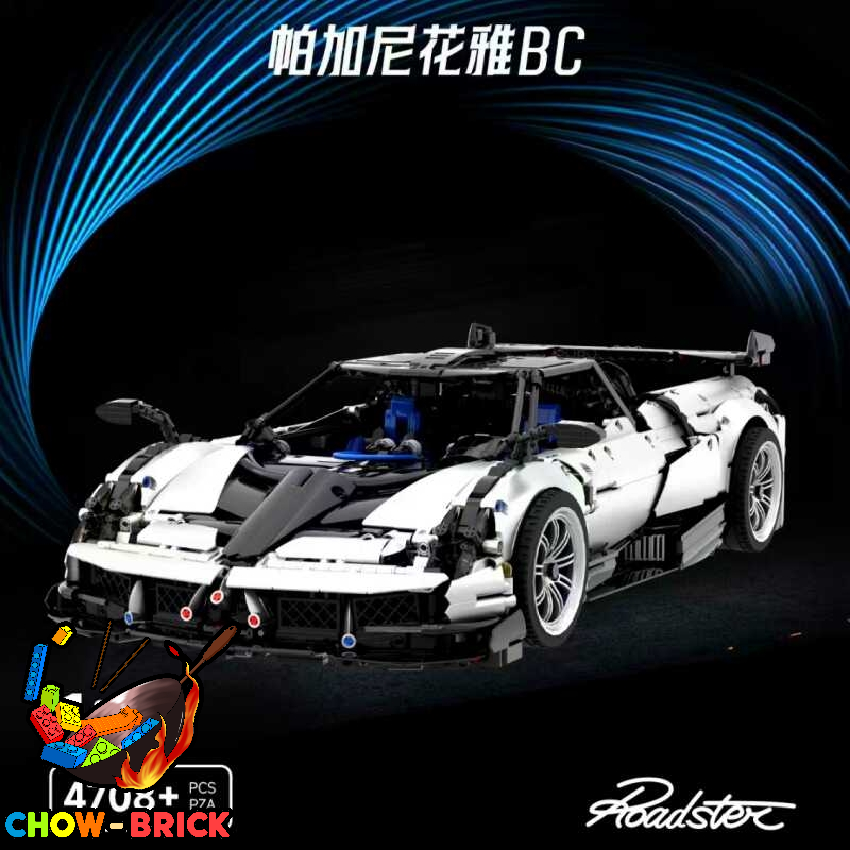 porco1964 ページ MOC 1/8 MOC002 Pagani Huayra BC Static Version - ChowBrick Store