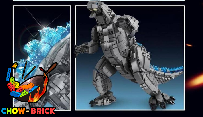 Panlos Brick 687001 Godzilla w/ Lights - ChowBrick Store