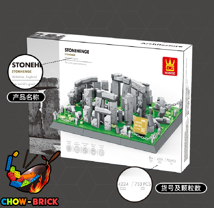 WANGE 4224 Stonehenge Wiltshire, England ChowBrick Store