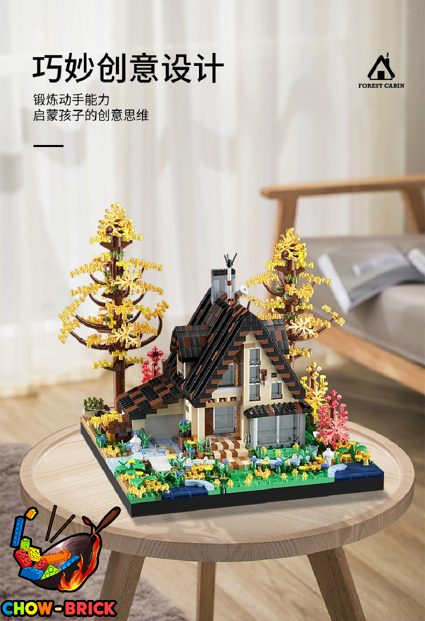 LHCX 661 Forest Cabin - ChowBrick Store