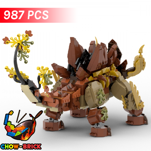 BuildMoc C9972 Genshin Azhdaha - ChowBrick Store