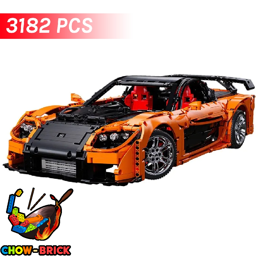 CaDA 1/8 C61502 Mazda RX-7 w/ PF Parts - ChowBrick Store