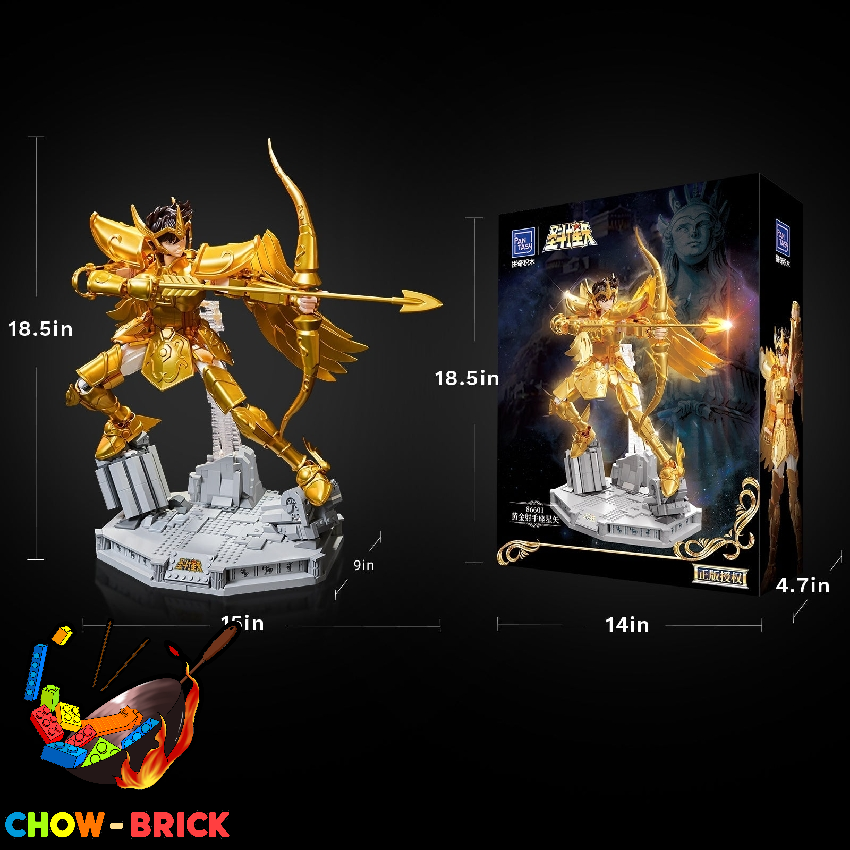 Pantasy 86601 Saint Seiya Sagittarius - ChowBrick Store