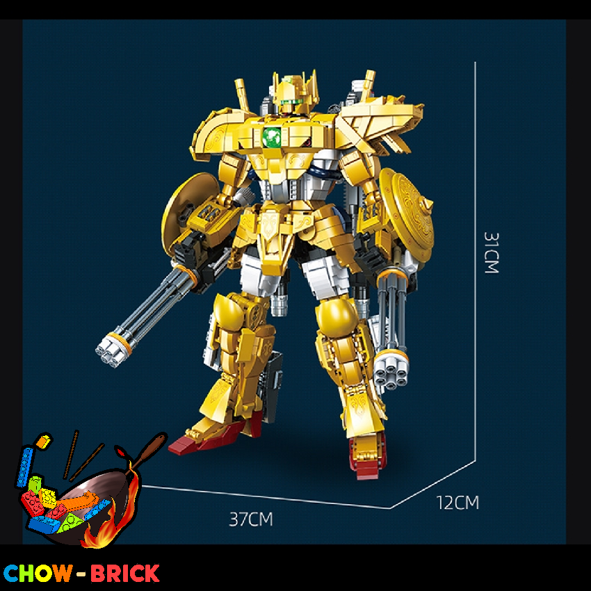 Jie Star 58229 Saint Seiya Libra Dohko - ChowBrick Store