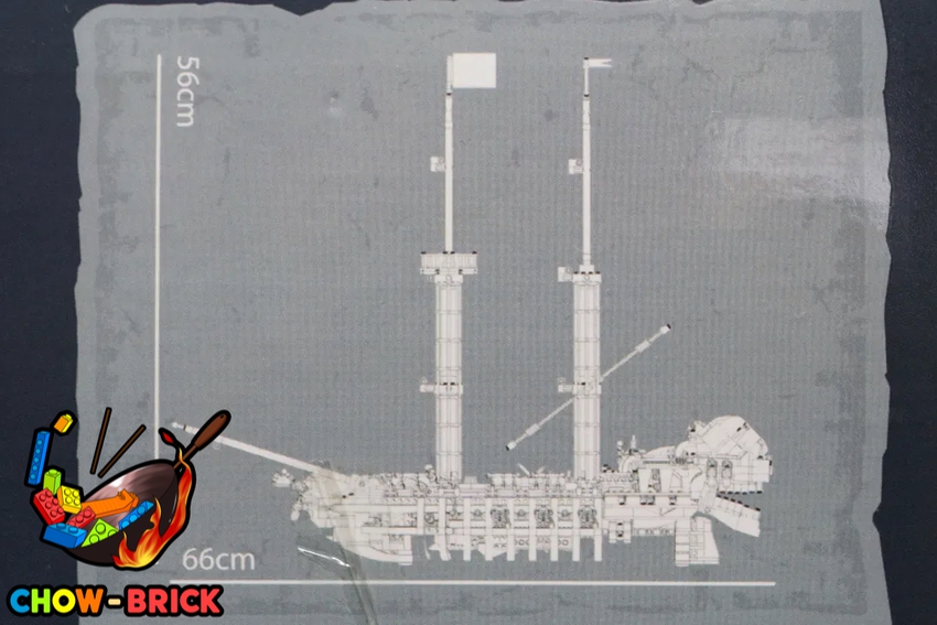 Free Tribe 92208 Skeleton Ship - ChowBrick Store