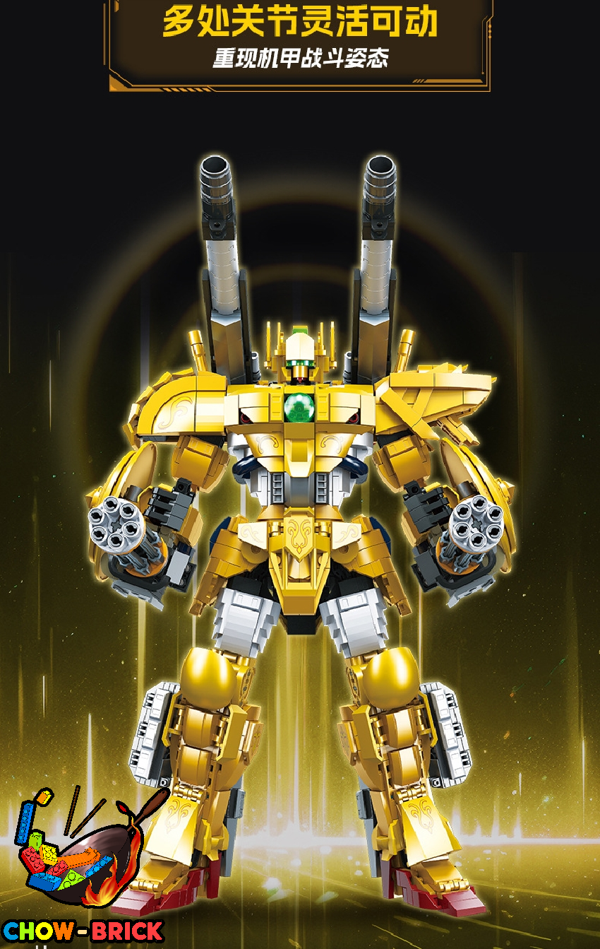 Jie Star 58229 Saint Seiya Libra Dohko - ChowBrick Store