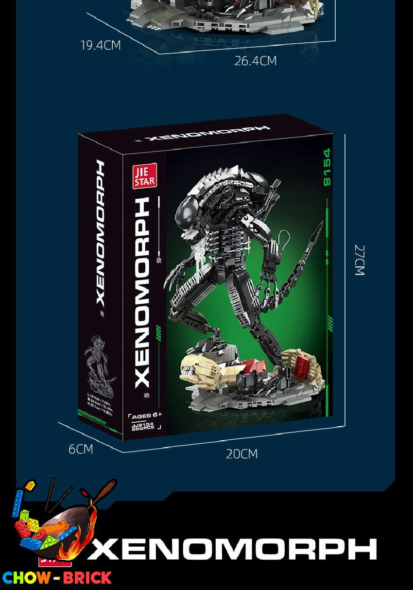Jie Star JJ9154 Xenomorph - ChowBrick Store