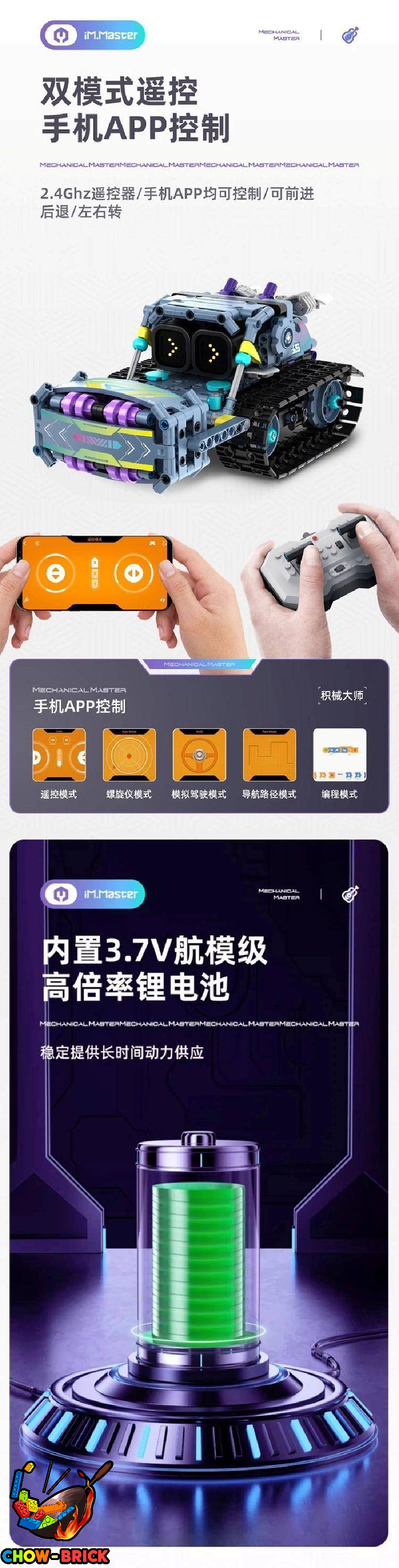 IM.Master 8055 Mechanical Master: 3 In 1 Trendy Guitarist w/ Pf