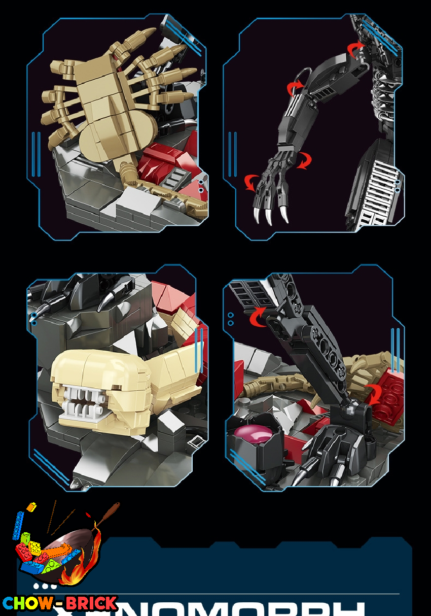 Jie Star JJ9154 Xenomorph - ChowBrick Store