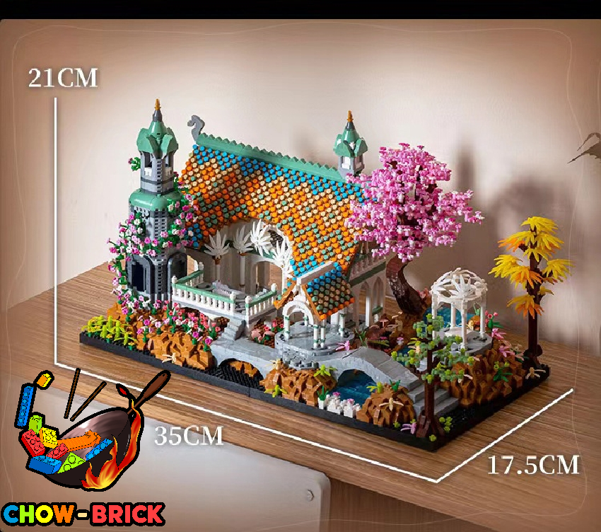 LHCX 827 The Lord of the Rings Rivendell Mini Bricks - ChowBrick Store