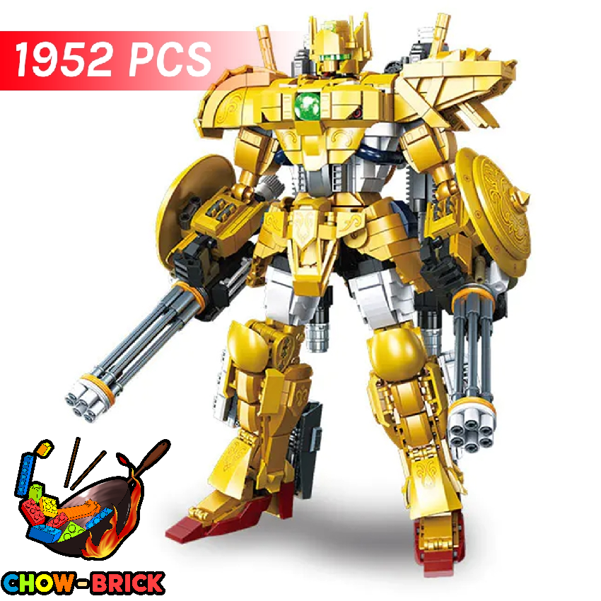 Jie Star 58229 Saint Seiya Libra Dohko - ChowBrick Store