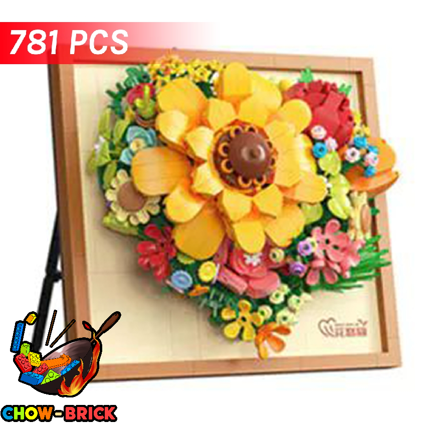 Brick Yes 2177 Eternal Flower Burst with Joy Flourish - ChowBrick