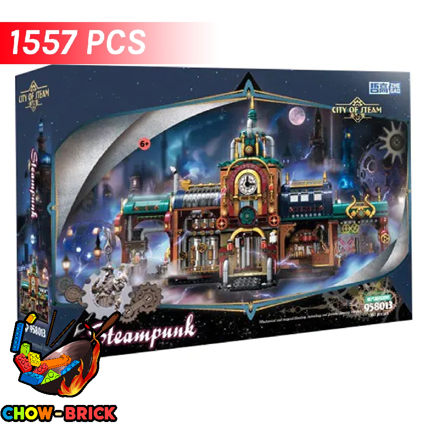 その他  SELANGOR STEAMPUNK ZHEGAO 958016 | ZHEGAO 958016 Steampunk Mechanical Train | Pieces