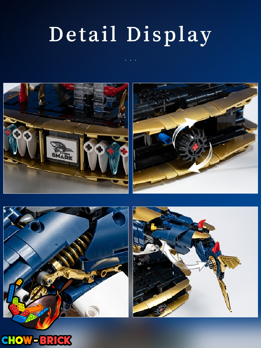 Keep My Specialty JD071 Cyber Shark - ChowBrick Store