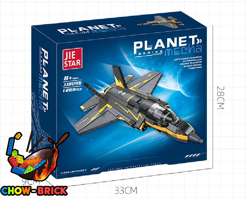 Jie Star JJ9096 F35 Fighter - ChowBrick Store