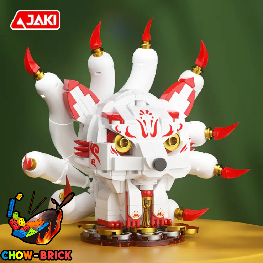 JAKI BK021 Nine-tailed Fox - ChowBrick Store