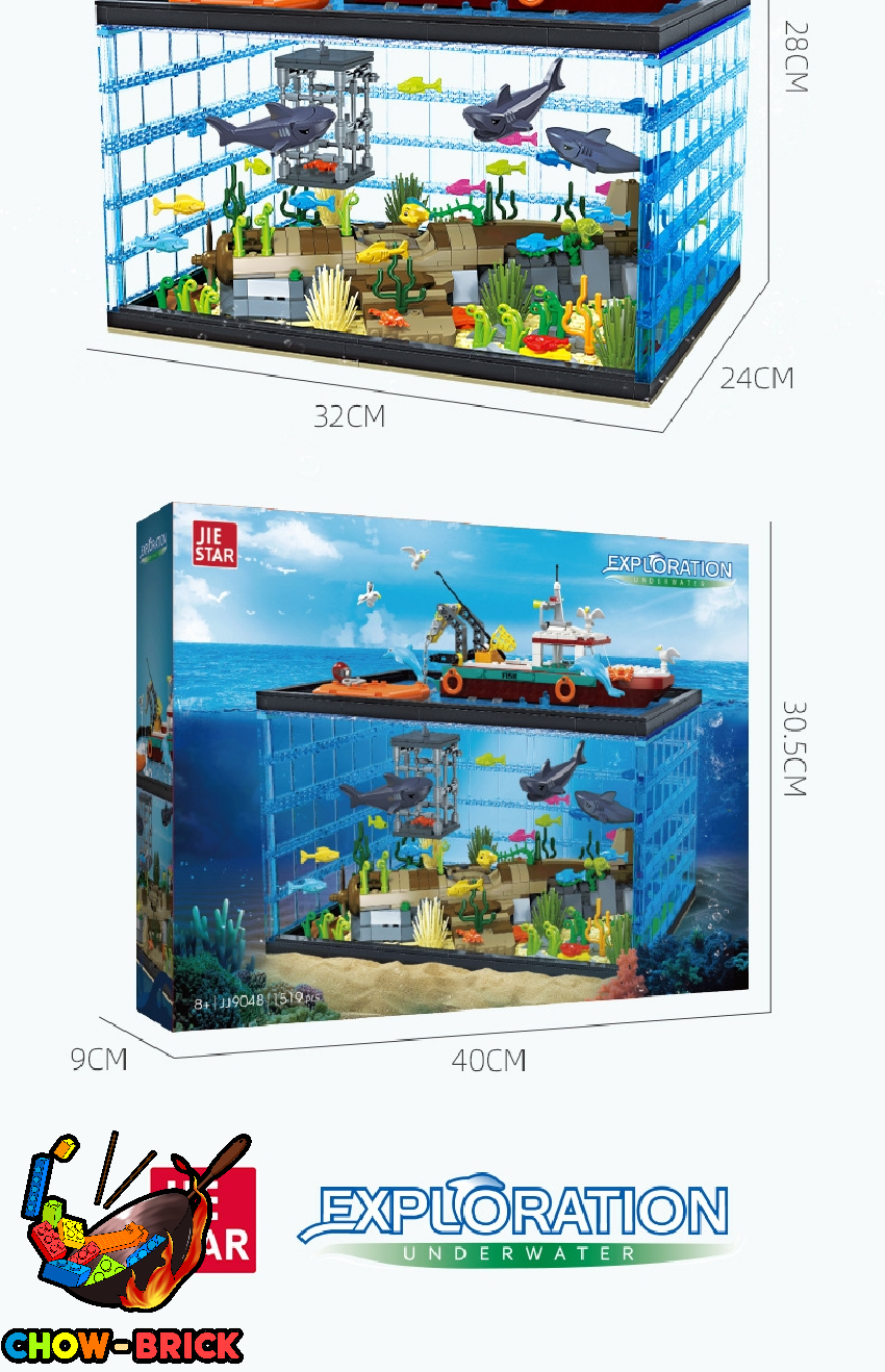 Jie Star JJ9048 Exploration Underwater - ChowBrick Store