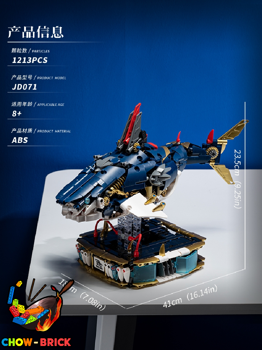 Keep My Specialty JD071 Cyber Shark - ChowBrick Store
