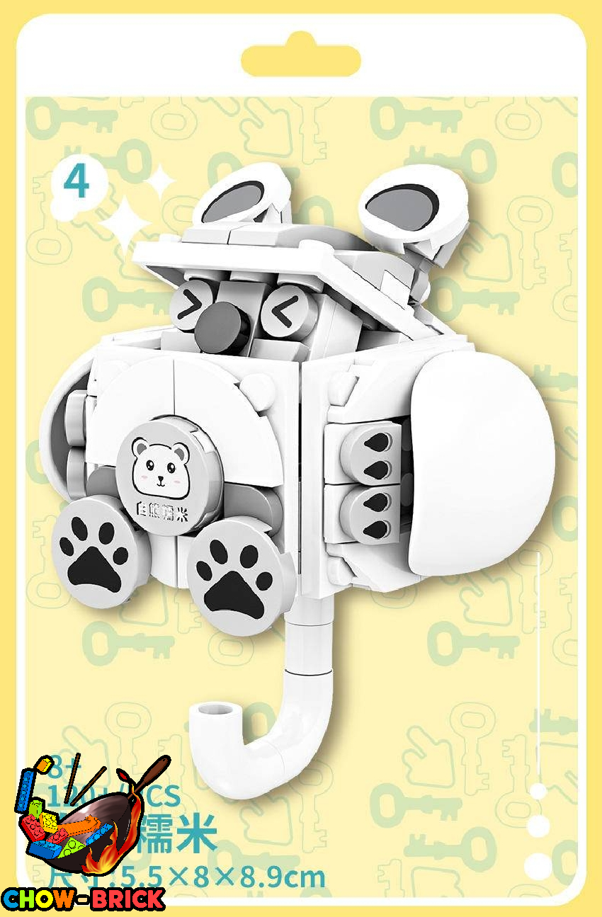 TaiGaole 81143 Fun Key Hanging Set of 6 - ChowBrick Store