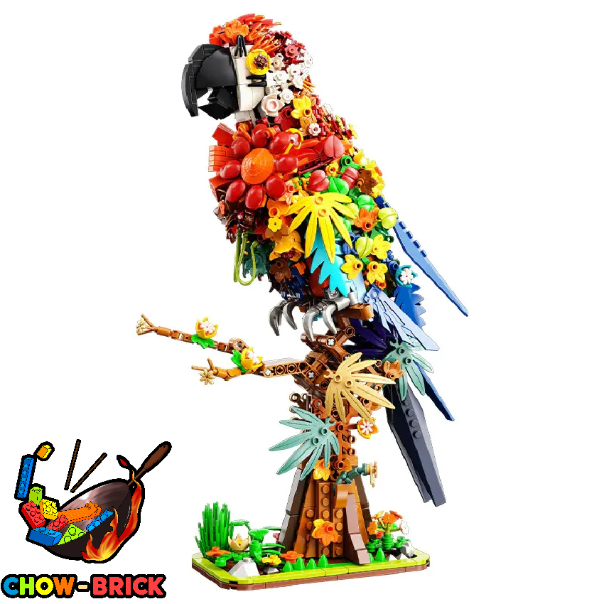 Qilivev Q16003 Flower Animal Parrot - ChowBrick Store