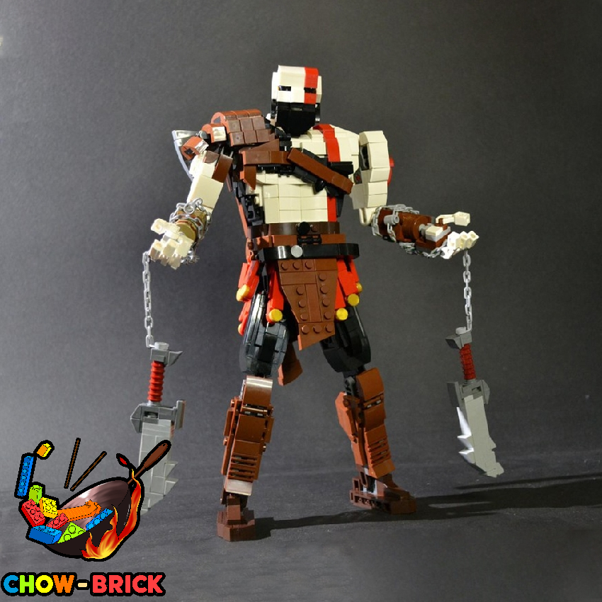 BuildMoc C10332 Kratos God Of War 2018 ChowBrick Store