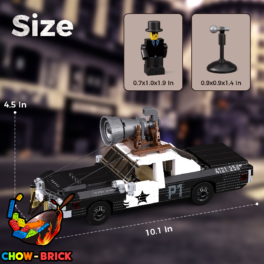 BuildMoc F-C10140 The Blues Brothers - ChowBrick Store