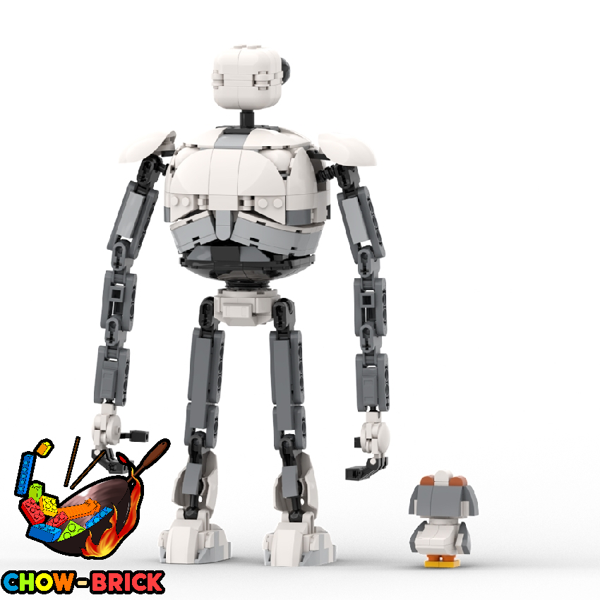 BuildMoc C10343 The Wild Robot Roz & brightbill - ChowBrick Store