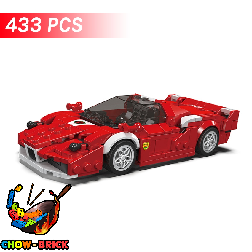 Mould King 27080 Ferrari FXX w/ Showcase - ChowBrick Store