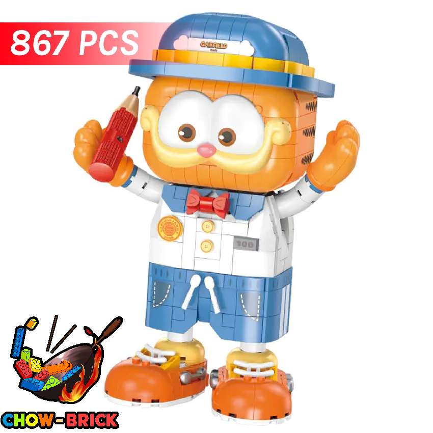 Feimibox S44053 Garfield Family: Elementary School - ChowBrick Store