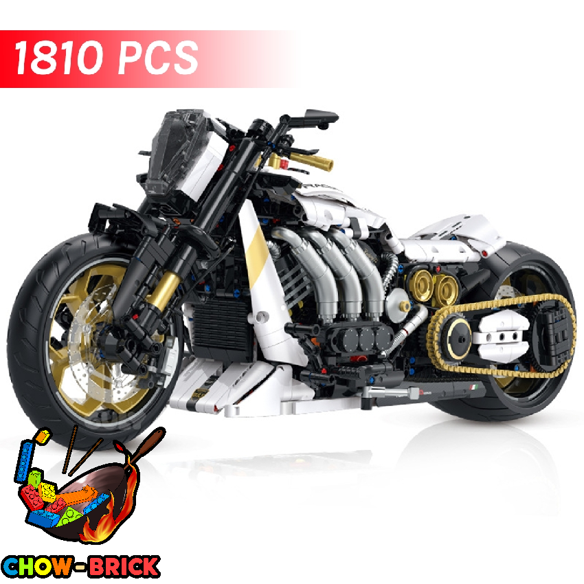 Guly 1/5 60522 Raceforge Top Speed Motorcycle - ChowBrick Store