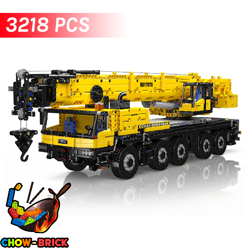 Mould King 17073 LTM 1110 Crane w/ PF Parts - ChowBrick Store