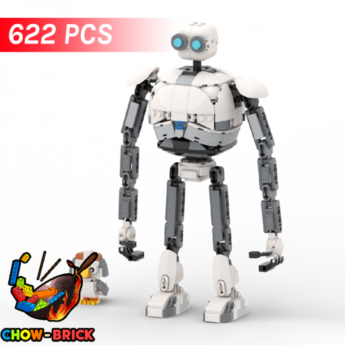 BuildMoc C10343 The Wild Robot Roz & brightbill - ChowBrick Store