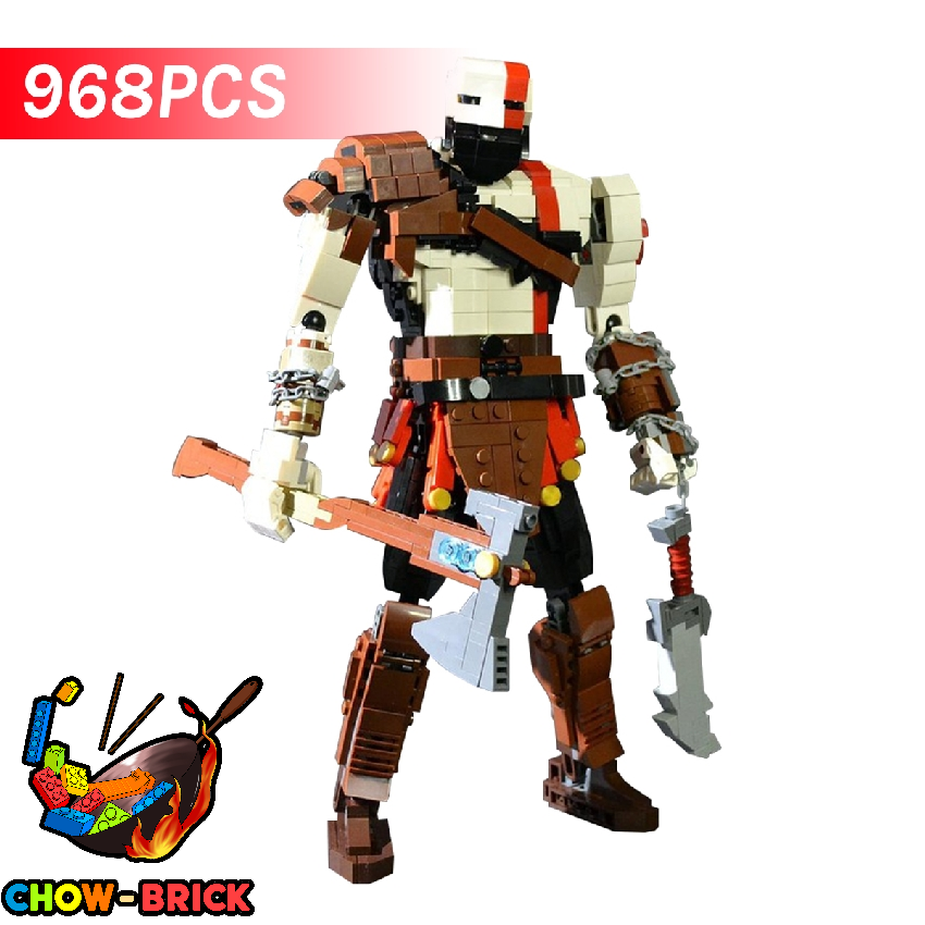 BuildMoc C10332 Kratos God Of War 2018 ChowBrick Store