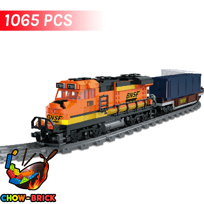 Mork Model 025113 BNSF 25th Anniversary Train Burlington Locomotive w/ PF Parts - ChowBrick Store mork-model-025113-bnsf-25th-anniversary-train-burlington-locomotive-w-pf-parts-chowbrick-store
