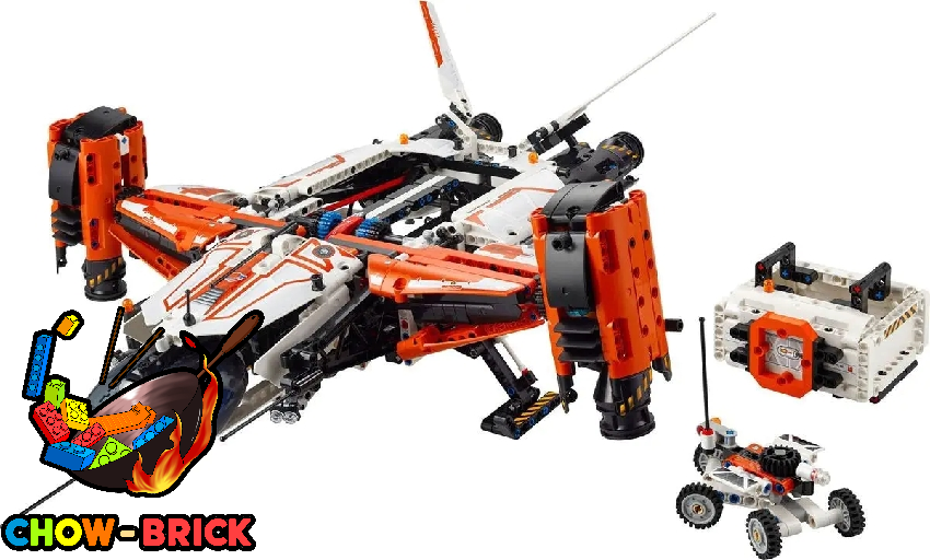 4th Party 80281 VTOL Heavy Cargo Spaceship LT81 - ChowBrick Store